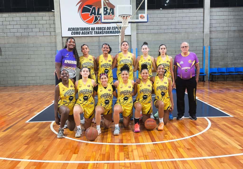 83 a 3 placar da equipe de Basquete de Guarulhos nos Jogos da Juventude impressiona