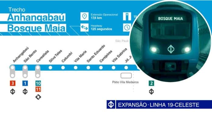 Linha 19-Celeste, Foto de Capa