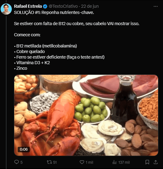 A 1ª solução para reverter os cabelos grisalhos realmente faz bem à saúde, mas não têm relação com escurecimento capilar.