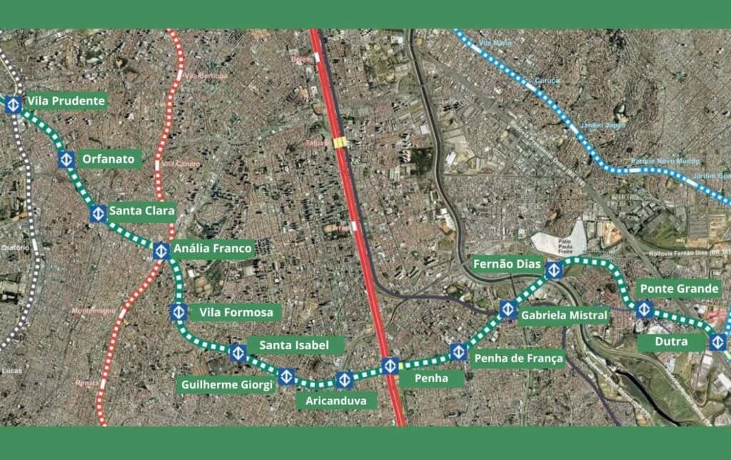 Metro em guarulhos, Estacao Dutra