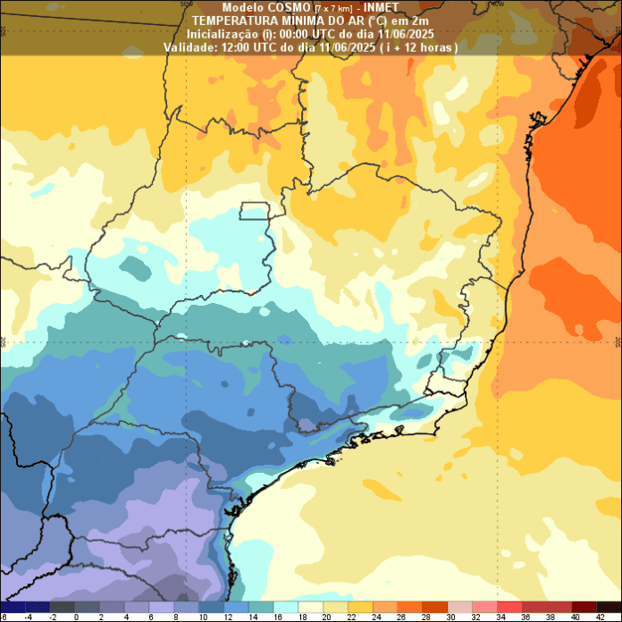 Queda na temperatura em Guarulhos
