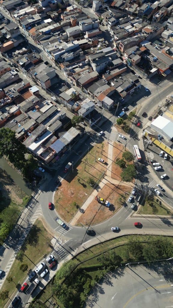rotatoria concentra transito em guarulhos