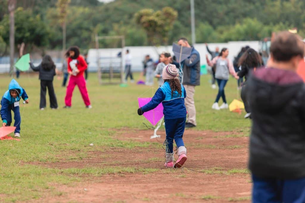 Revoada de Pipas, do projeto Brincando com Pipas