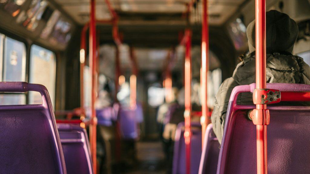 interior de ônibus