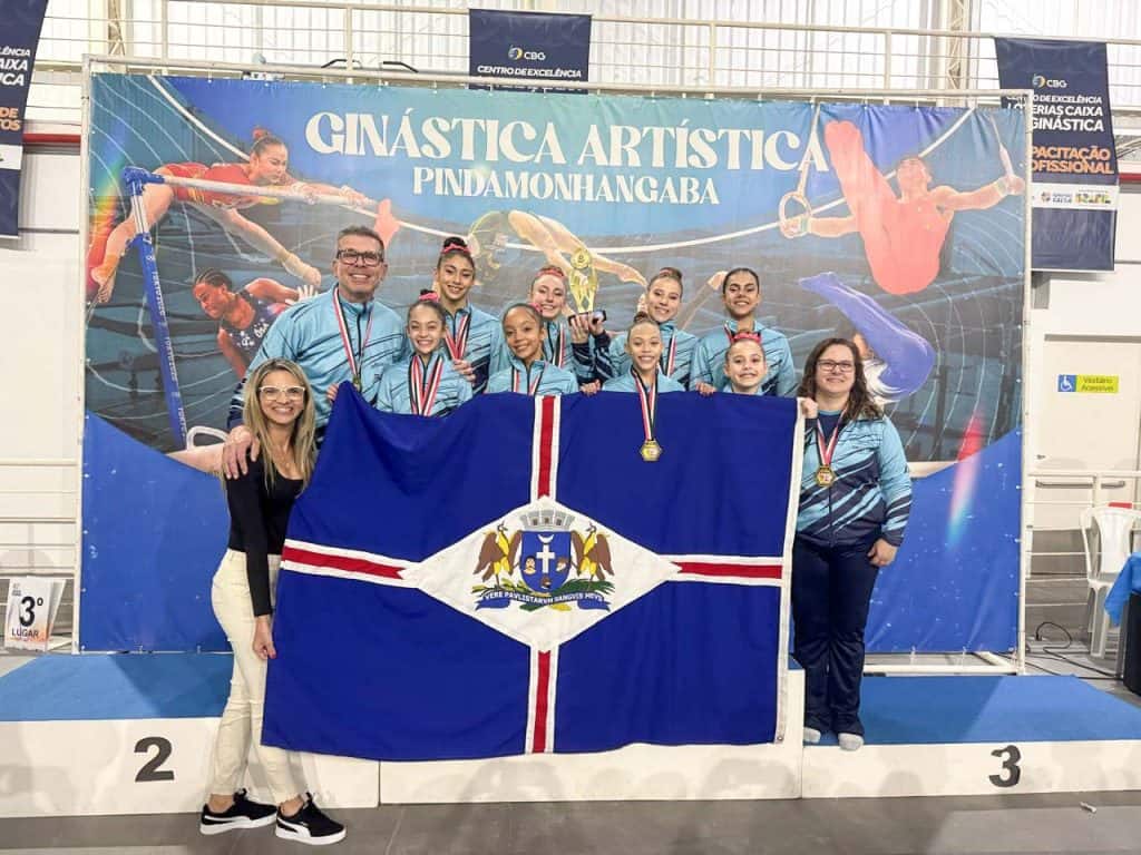 Ginástica Artística de Guarulhos multimedalhista nos Jogos Regionais
