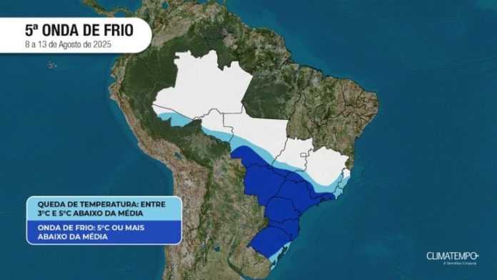 Quinta Onda de Frio vem com tudo