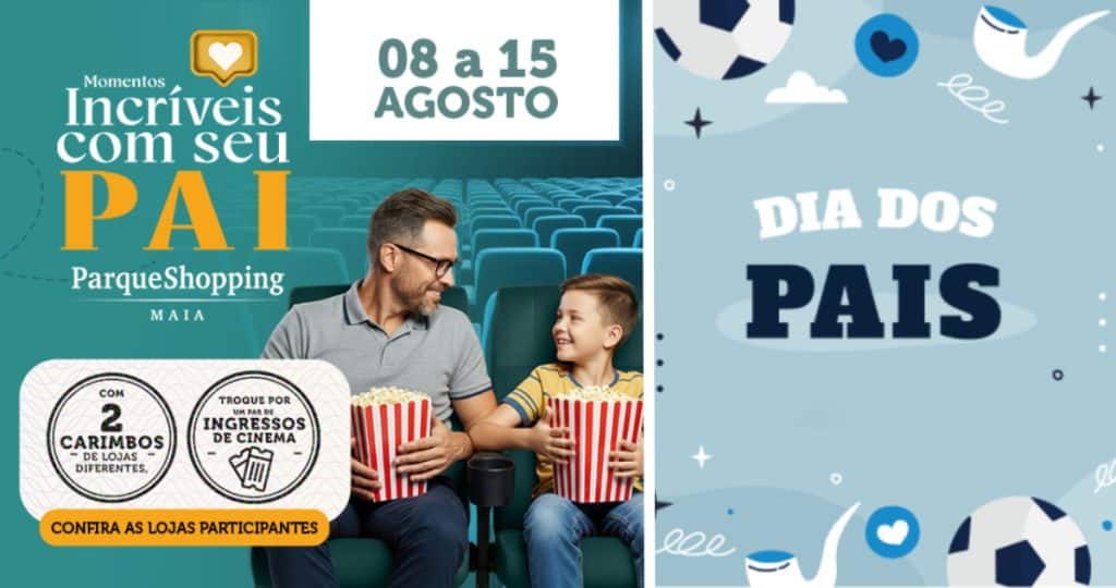 ingressos de cinema, Dia dos Pais