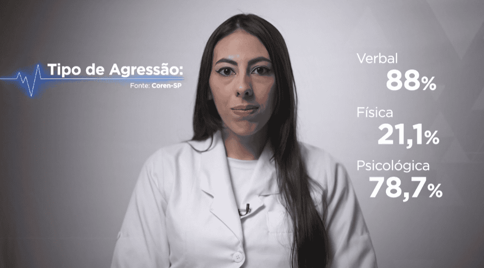 Evelyn Rossi responde pesquisa sobre violência contra profissionais da saúde