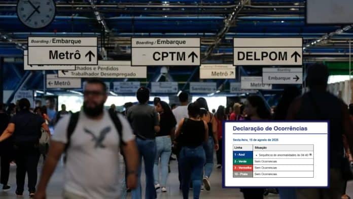 comprovante atraso metrô