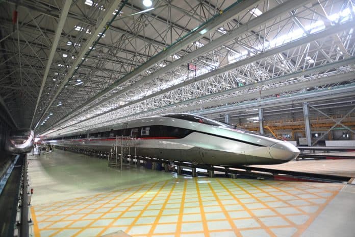 trem-bala chines crrc