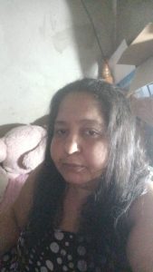 Joyce é uma das moradoras da Comunidade Padre Bento, Guarulhos, que luta contra a reintegração de posse