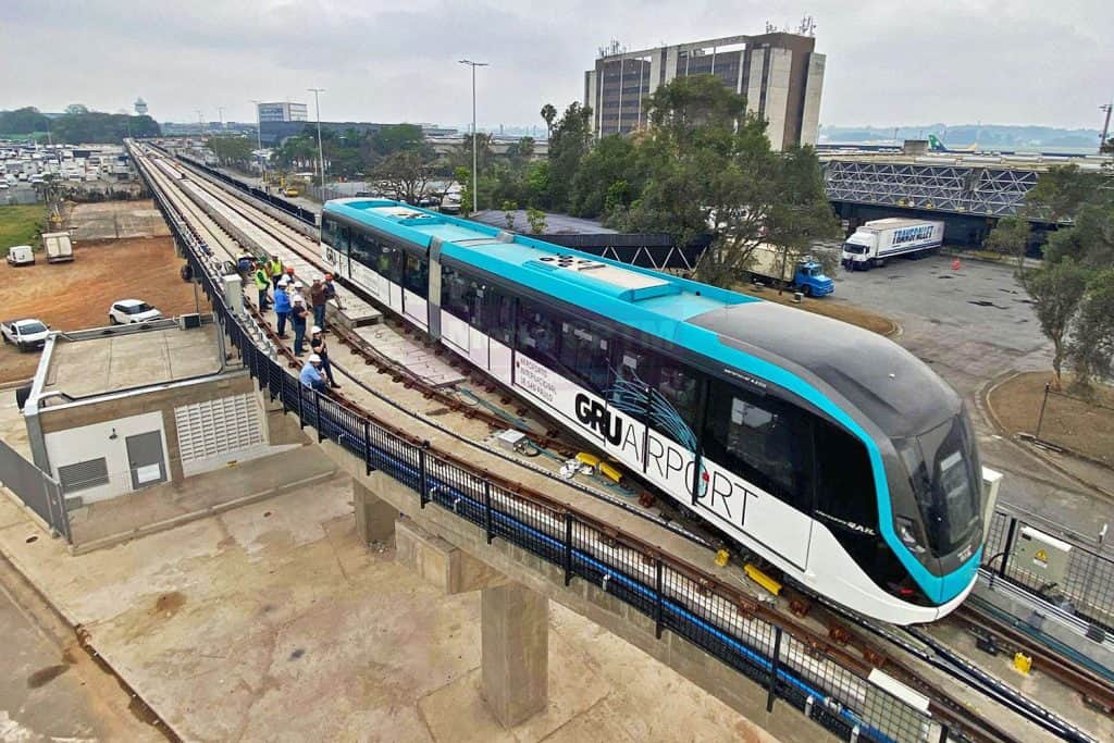 Aeromóvel Guarulhos aeroporto