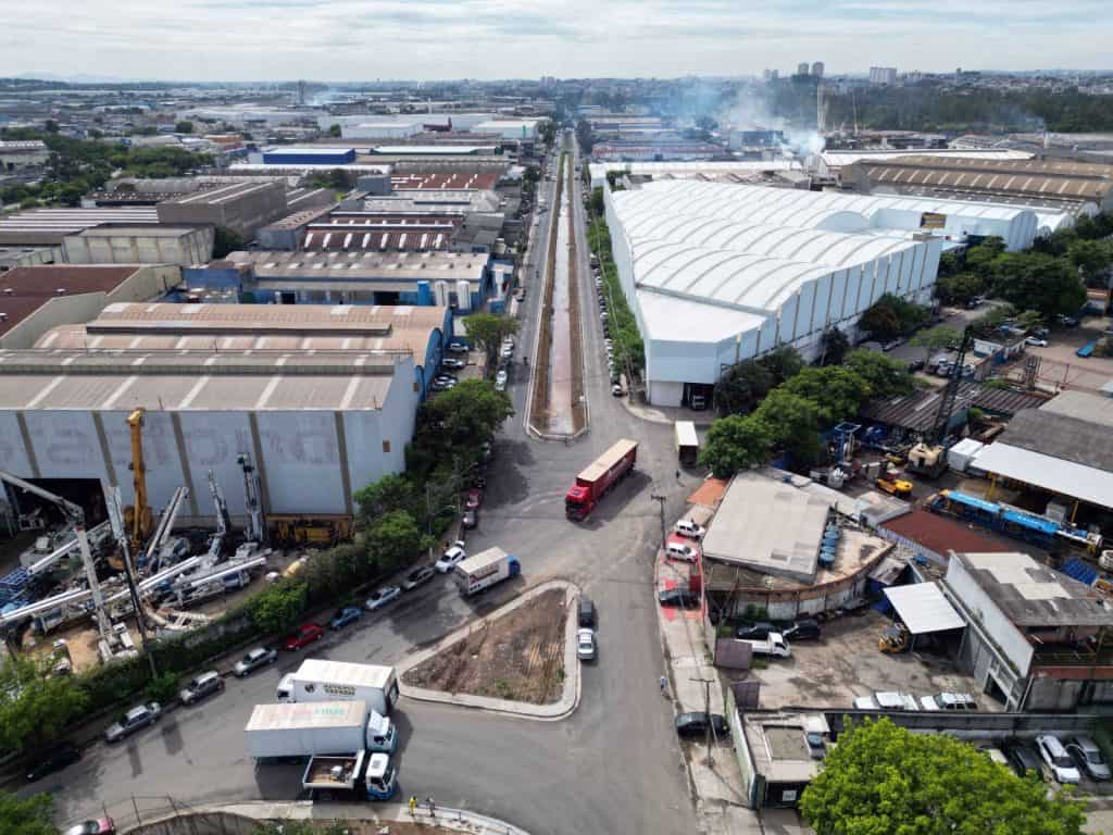 entrega de obras de canalização