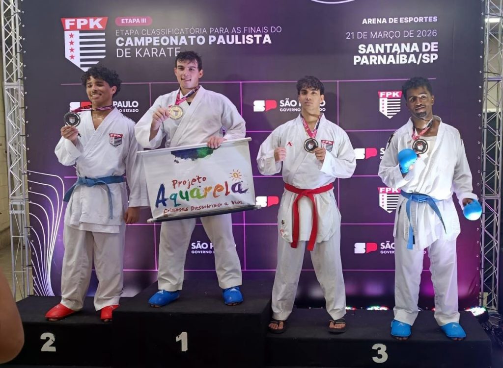 Caratecas de Guarulhos brilham e conquistam seis medalhas