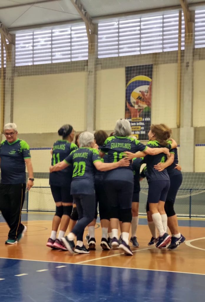 Vôlei adaptado de Guarulhos volta à Superliga Melhor Idade